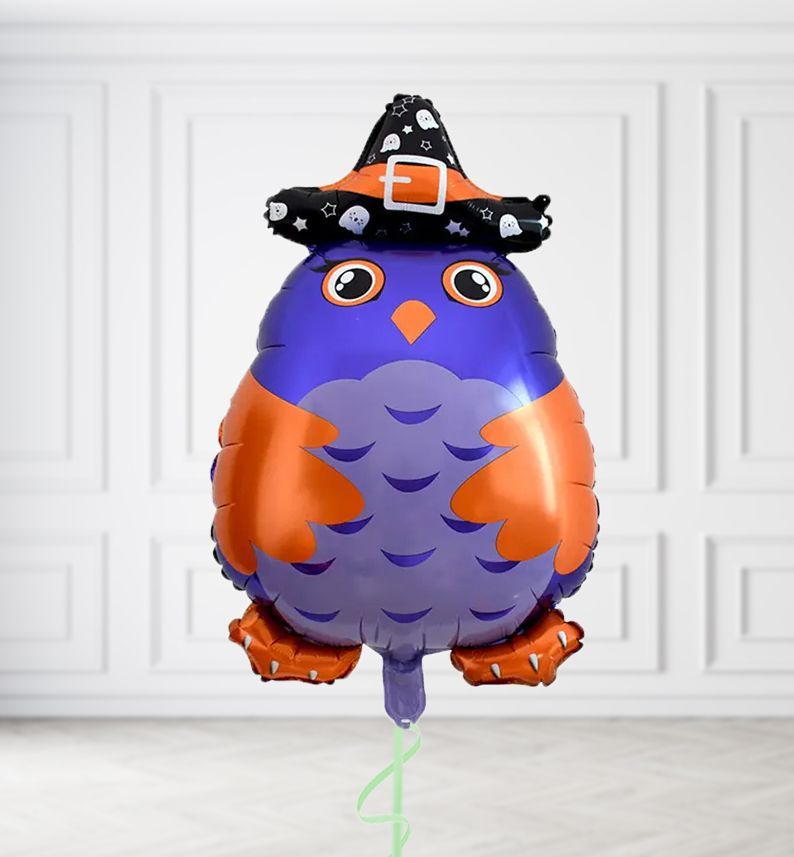 Purple Owl Balloons, Build a Helium Filled Bunch: No Extras, Build a Bouquet: No Extras
