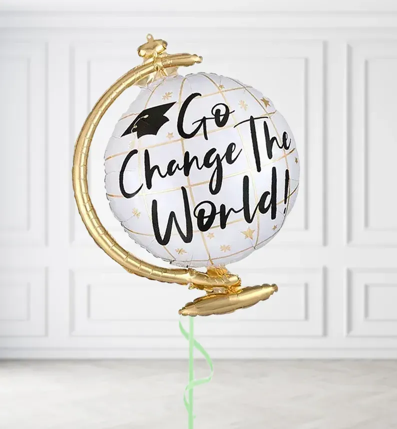 Go Challenge World Globe Balloons Go Challenge World Globe Balloons, Build a Helium Filled Bunch: No Extras, Build a Bouquet: No Extras