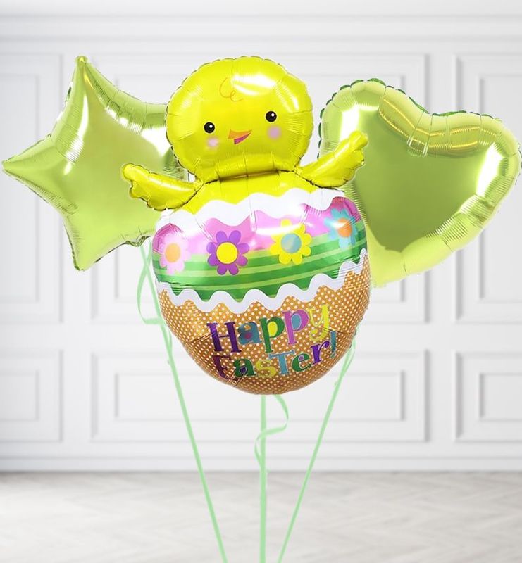 Jumbo Easter Chick in Egg Balloons