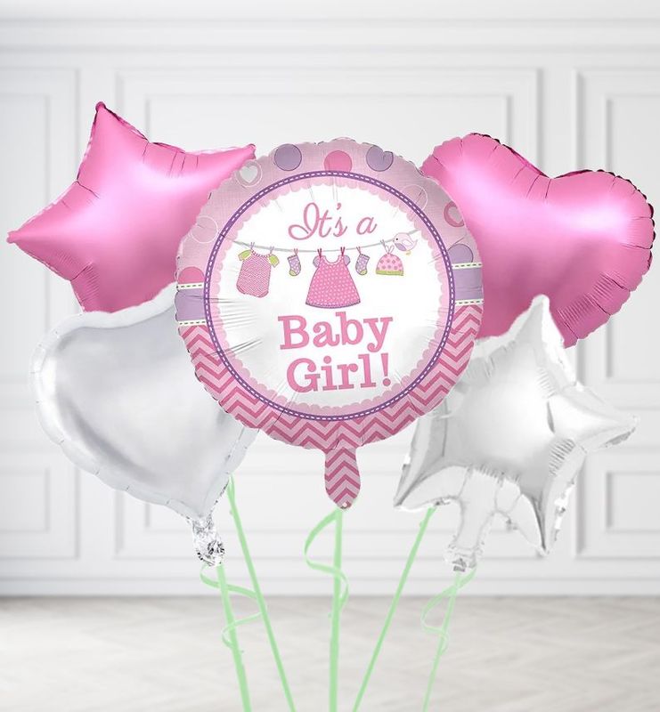 Its a Baby Girl Balloons Its a Baby Girl Balloons
