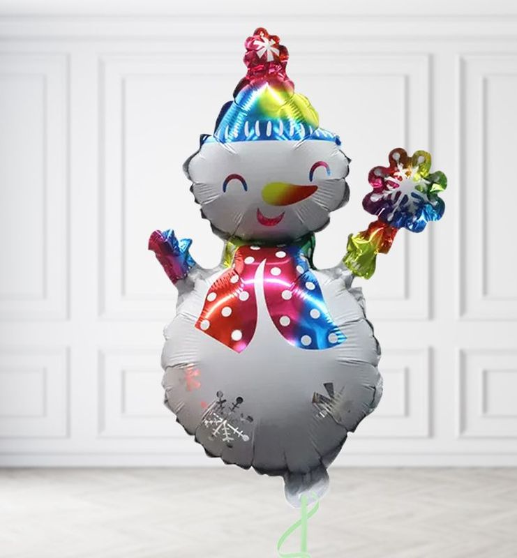 Cheerful Snowman Balloons Cheerful Snowman Balloons