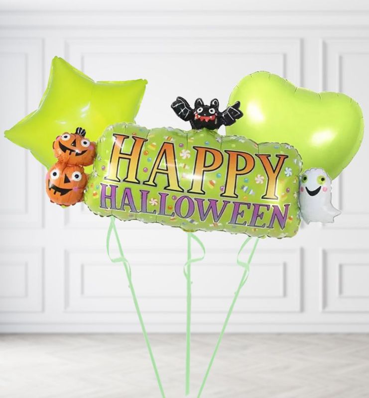 Jumbo Happy Halloween Banner Balloons