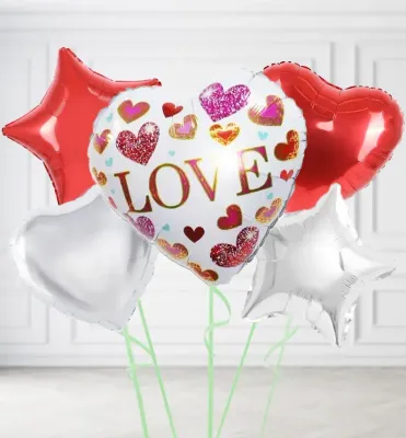 Love Heart Balloons