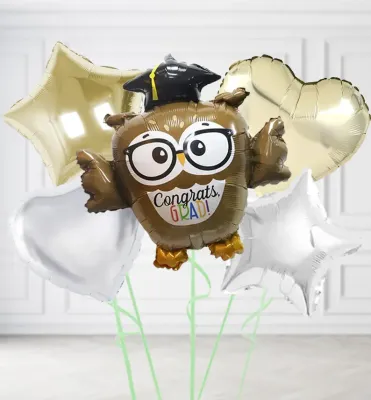 Wise Owl Graduation Balloons Wise Owl Graduation Balloons