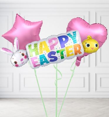 Jumbo Happy Easter Banner Balloons Jumbo Happy Easter Banner Balloons