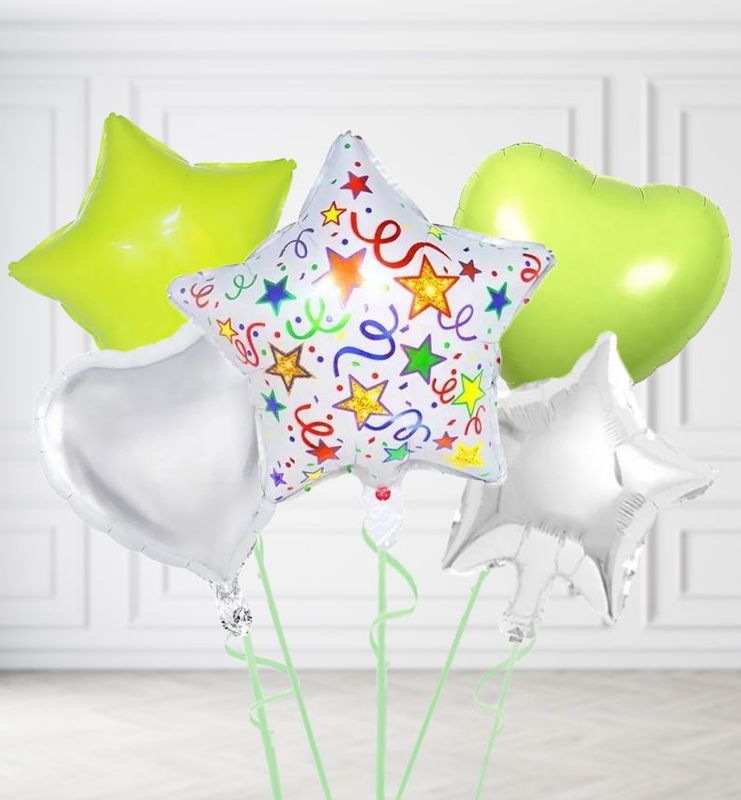 Confetti Star Balloons