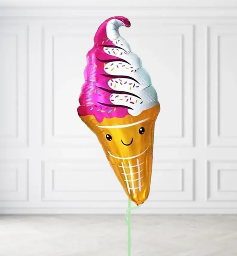 Jumbo Pink Sundae Balloons Jumbo Pink Sundae Balloons, Build a Helium Filled Bunch: No Extras, Build a Bouquet: No Extras