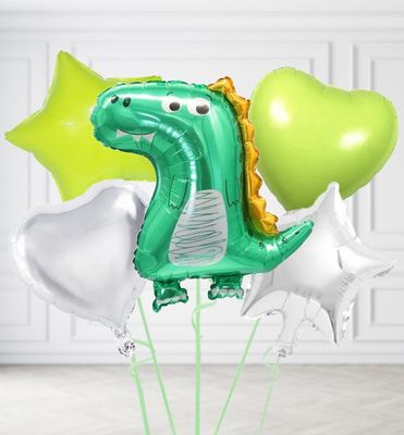 Green T Rex Balloons