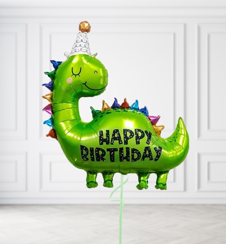 Party Stegosaurus Balloons, Build a Helium Filled Bunch: No Extras, Build a Bouquet: No Extras