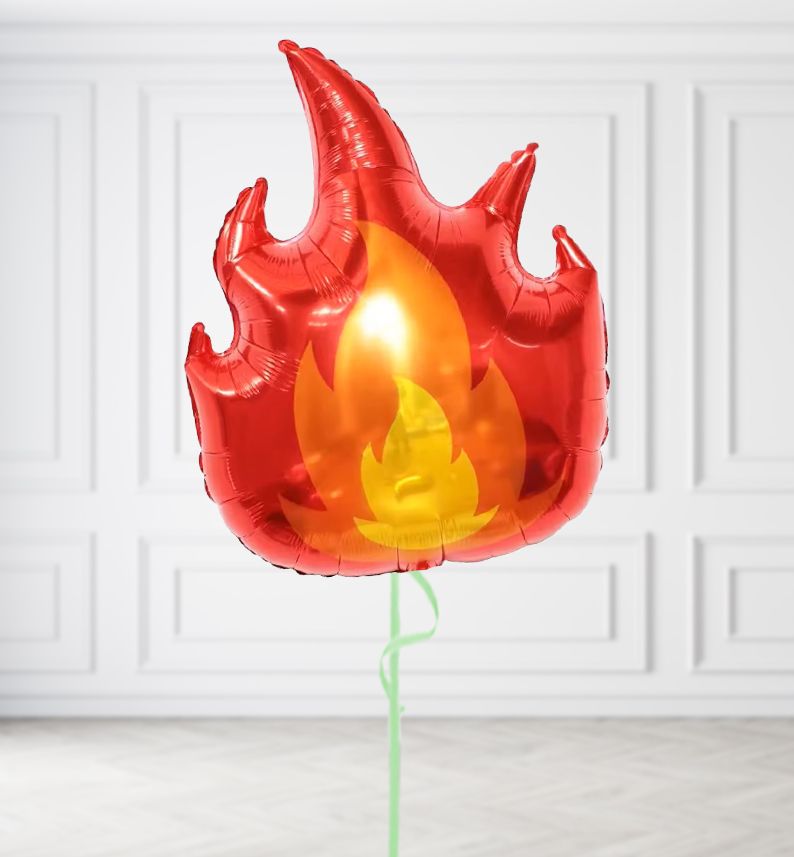 Flame Balloons Flame Balloons, Build a Helium Filled Bunch: No Extras, Build a Bouquet: No extras
