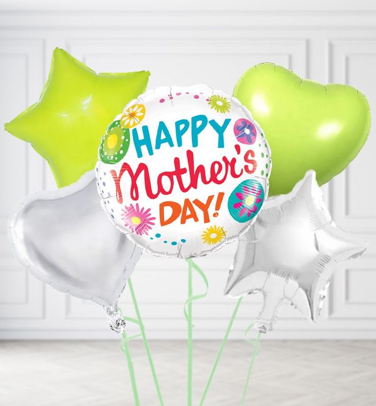 Bright Happy Mothers Day Balloons