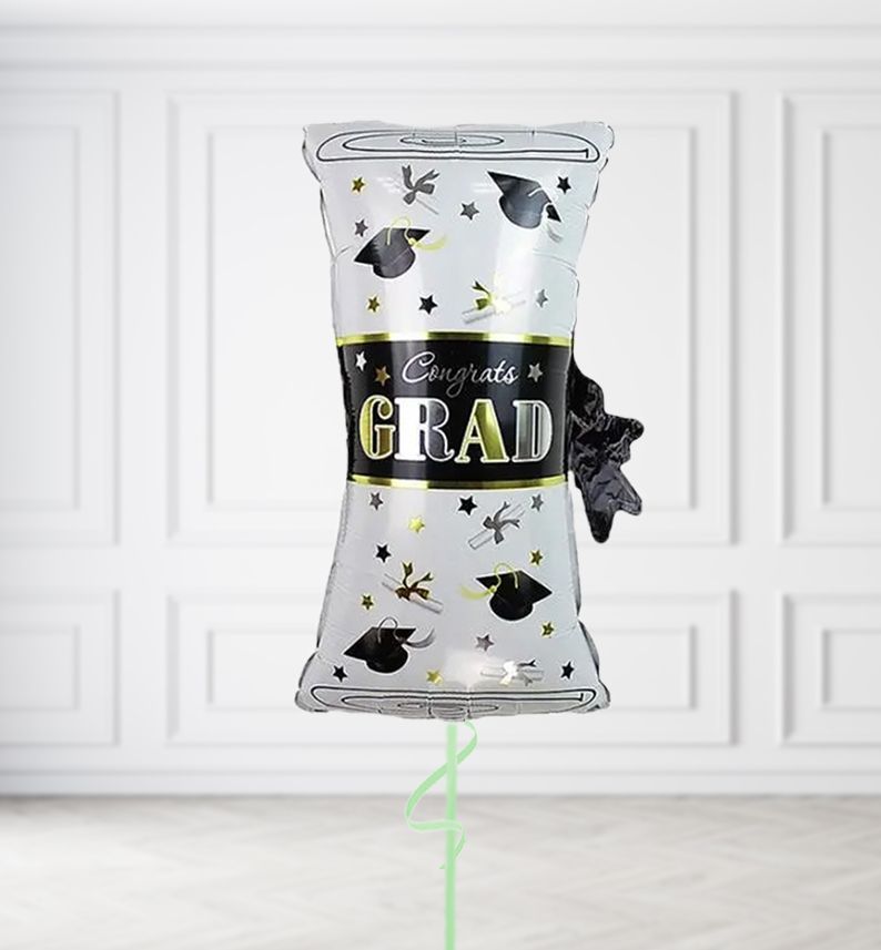 Vertical Graduation Scroll Balloons