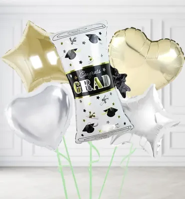 Vertical Graduation Scroll Balloons Vertical Graduation Scroll Balloons