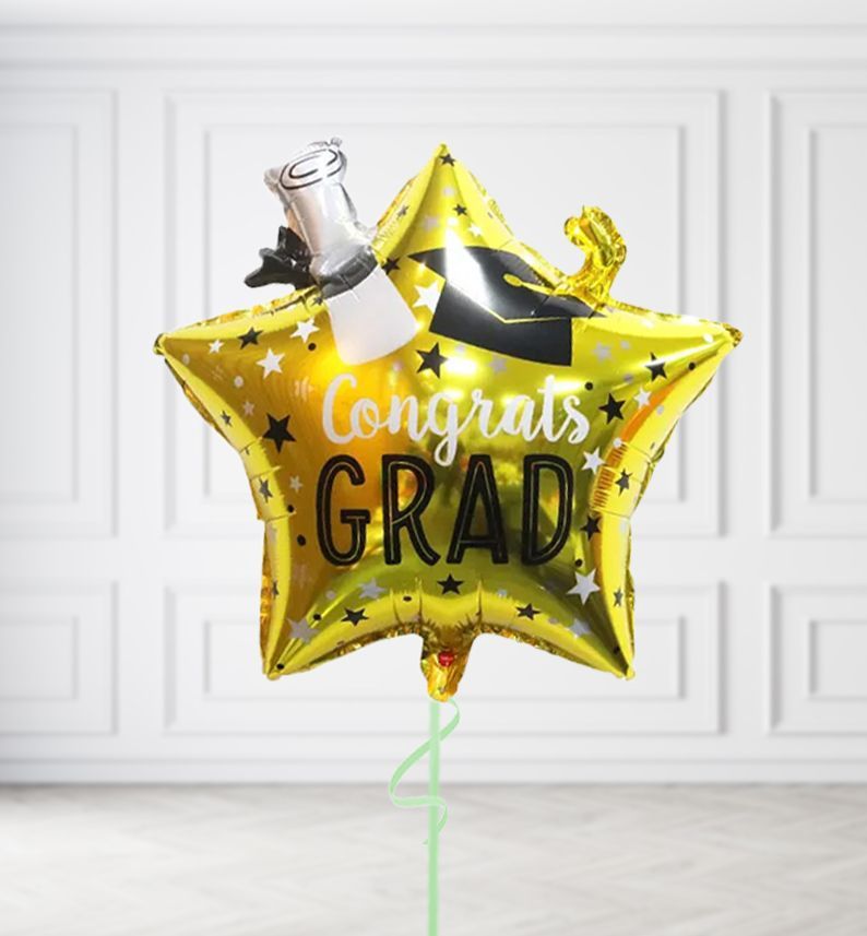 Graduation Star Balloons