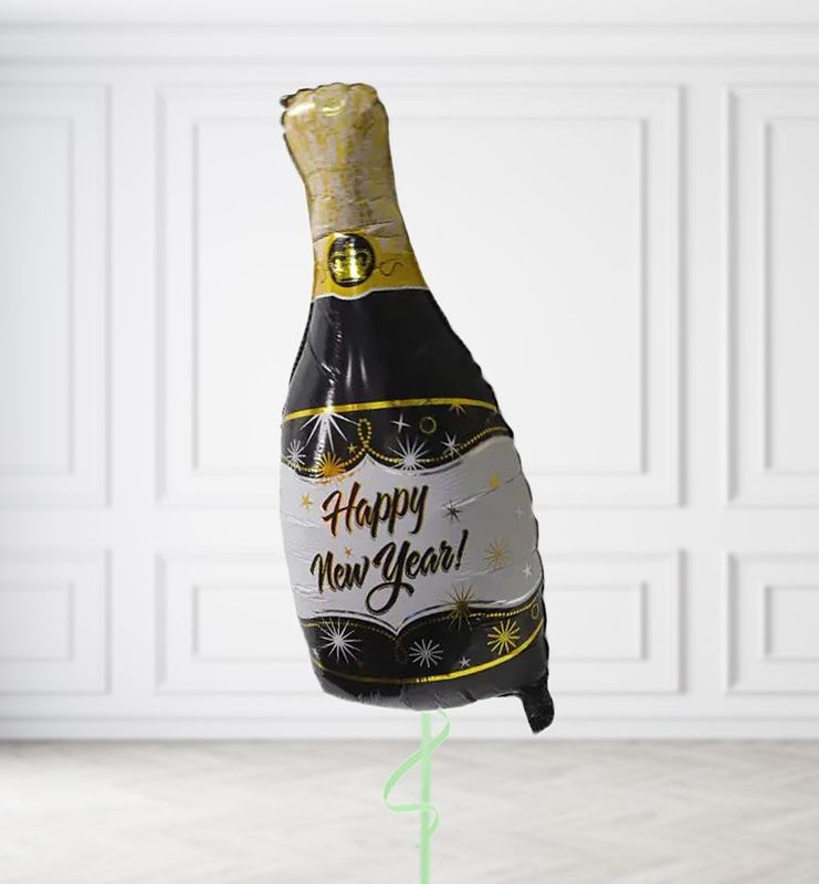 Happy New Year Bottle Balloons Happy New Year Bottle Balloons