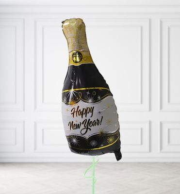 Happy New Year Bottle Balloons