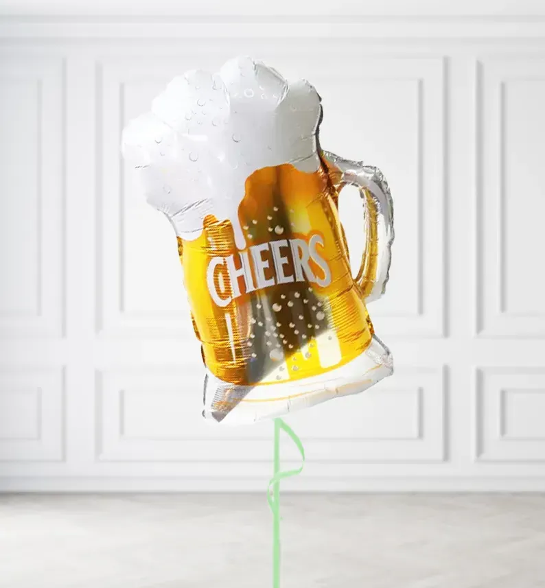 Cheers Beer Mug Balloons Cheers Beer Mug Balloons, Build a Helium Filled Bunch: No Extras