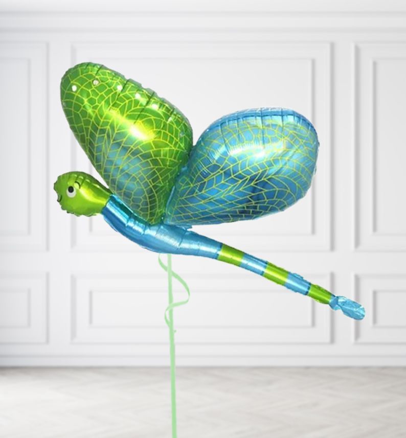 Jumbo 3D Dragonfly Balloons, Build a Helium Filled Bunch: No Extras, Build a Bouquet: No Extras