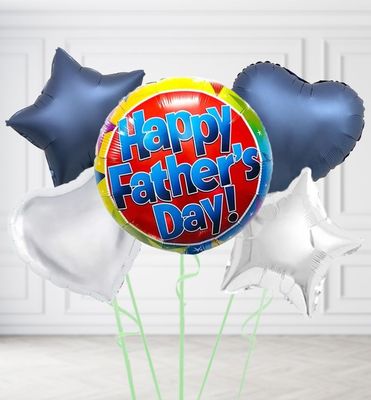 Colourful Fathers Day Balloons