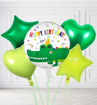 Happy Birthday Alligator Balloons
