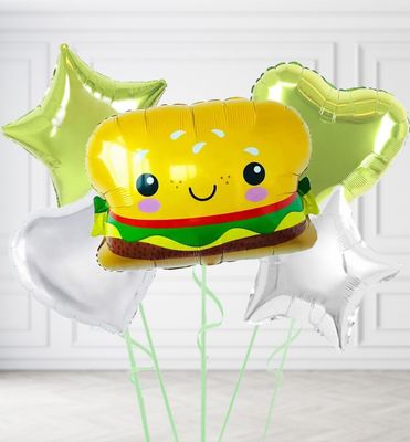 Hamburger Balloons Hamburger Balloons
