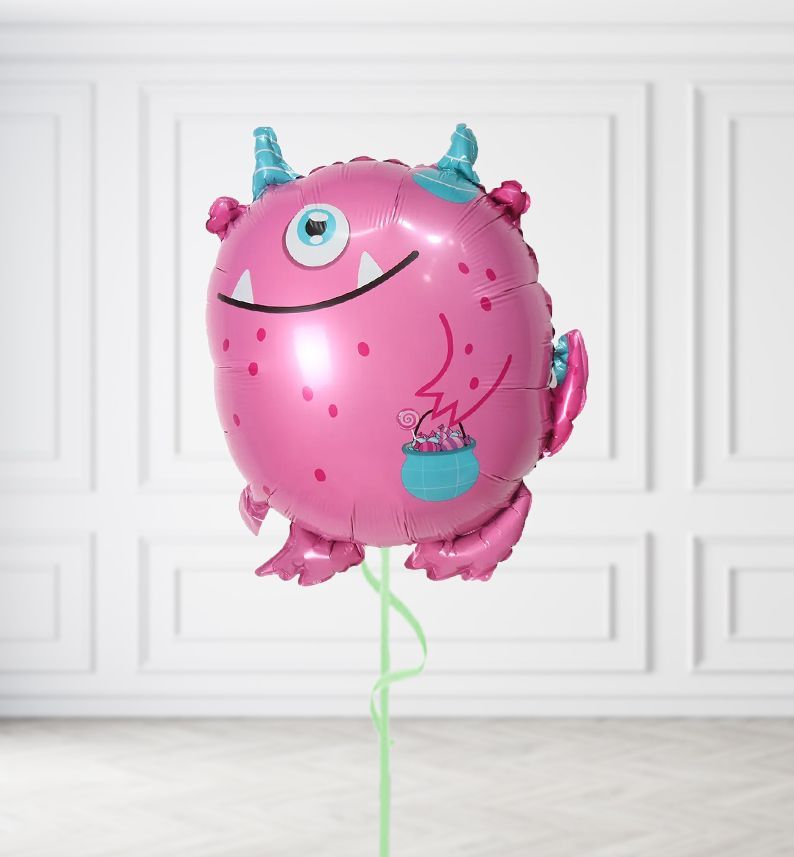 Pink Monster Balloons, Build a Bunch: No Extras, Build a Bouquet: No Extras