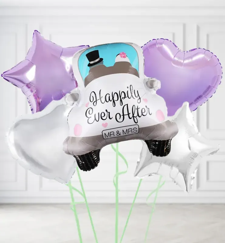 Happily Ever After Car Balloons