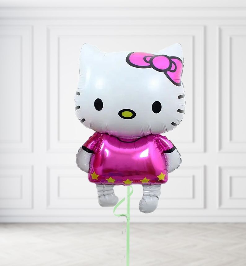 Pink Hello Kitty Balloons, Build a Helium Filled Bunch: No Extras, Build a Bouquet: No Extras