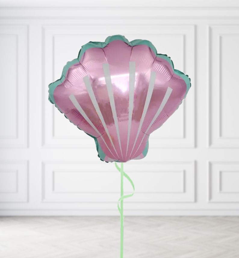 Pink Shell Balloons Pink Shell Balloons, Build a Helium Filled Bunch: No Extras, Build a Bouquet: No Extras
