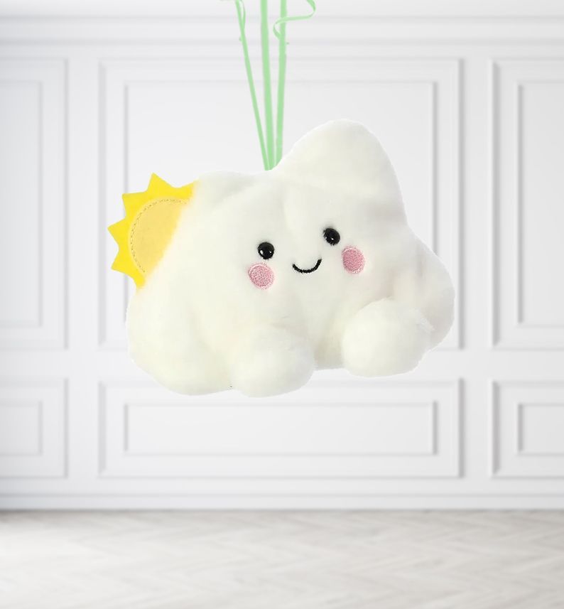 Aurora Summer Cloud Palm Pal Balloon Weight