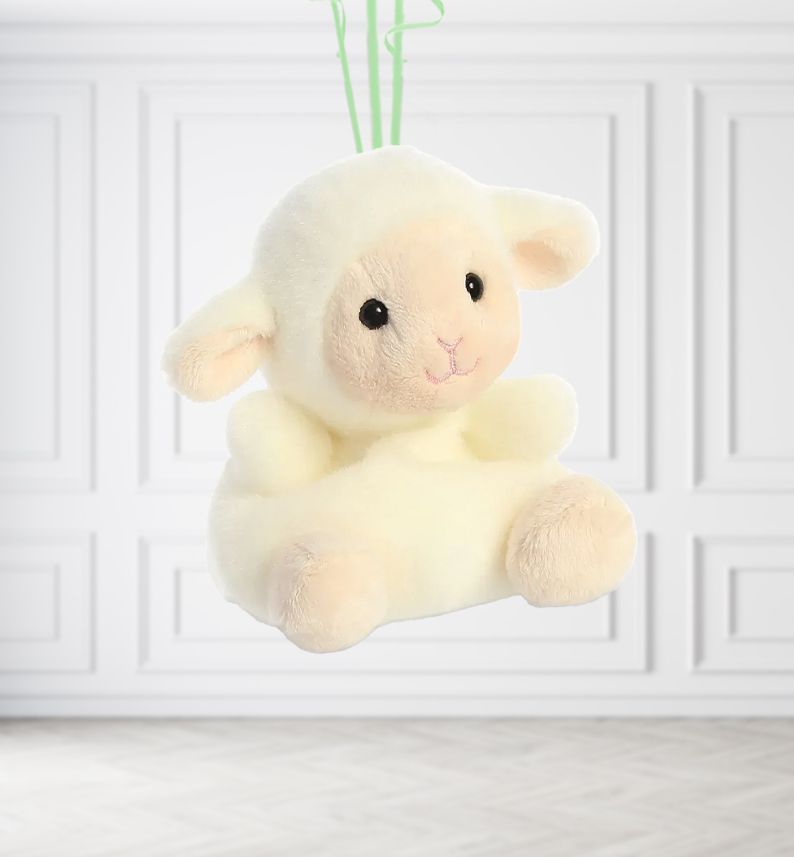 Aurora Woolly Lamb Palm Pal Balloon Weight