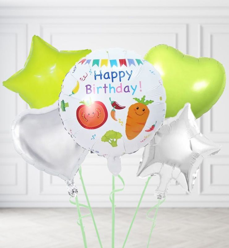 Happy Birthday Veg Balloons Happy Birthday Veg Balloons