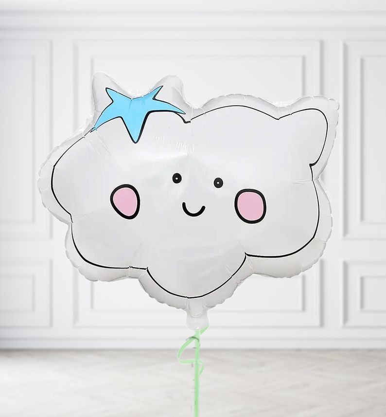 Baby Cloud 9 Balloons, Build a Helium Filled Bunch: No Extras, Build a Bouquet: No Extras