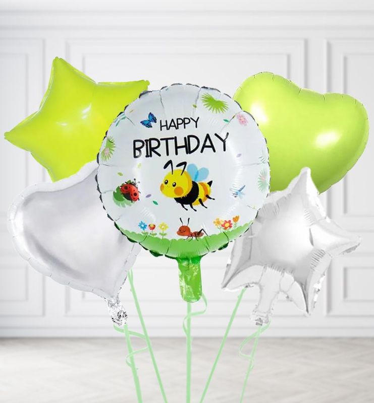Happy Birthday Bee Balloons Happy Birthday Bee Balloons