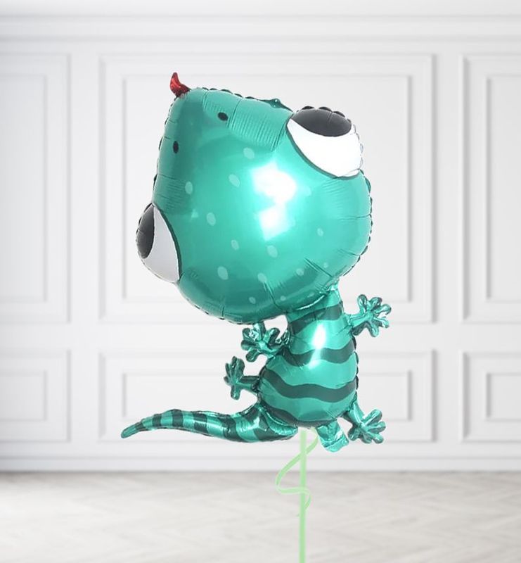 Teal Lizard Balloons