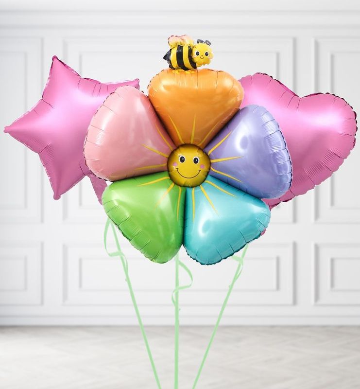 Jumbo Daisy Flower Balloons Jumbo Daisy Flower Balloons
