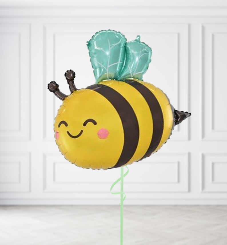Happy Bee Balloons, Build a Helium Filled Bunch: No Extras, Build a Bouquet: No Extras