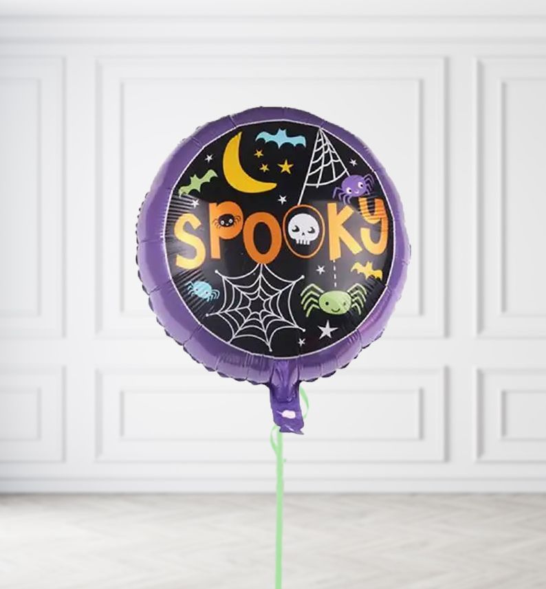 Spooky Halloween Balloons, Build a Helium Filled Bunch: No Extras, Build a Bouquet: No Extras
