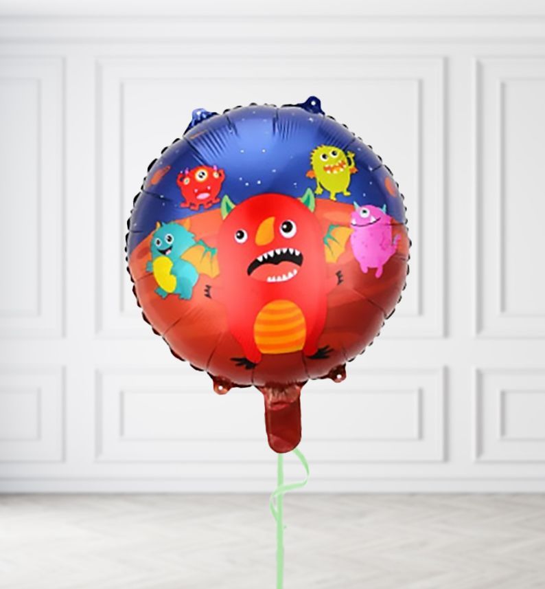 Happy Birthday Space Monsters Balloons, Build a Helium Filled Bunch: No Extras, Build a Bouquet: No Extras