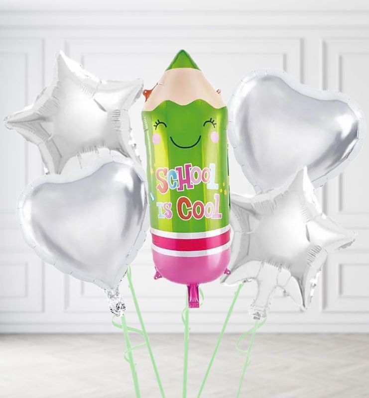 Green Pencil Balloons
