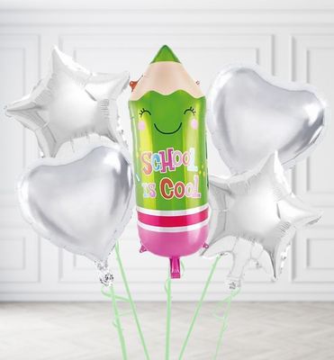 Green Pencil Balloons