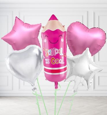 Pink Pencil Balloons