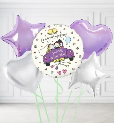 Just Married Balloons Just Married Balloons