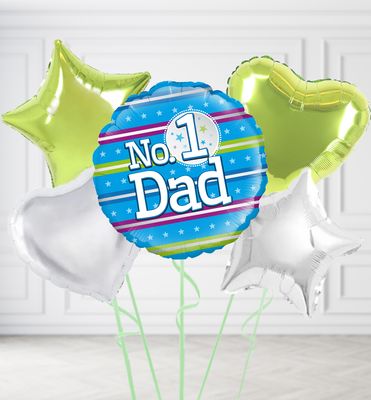 Number 1 Dad Balloons