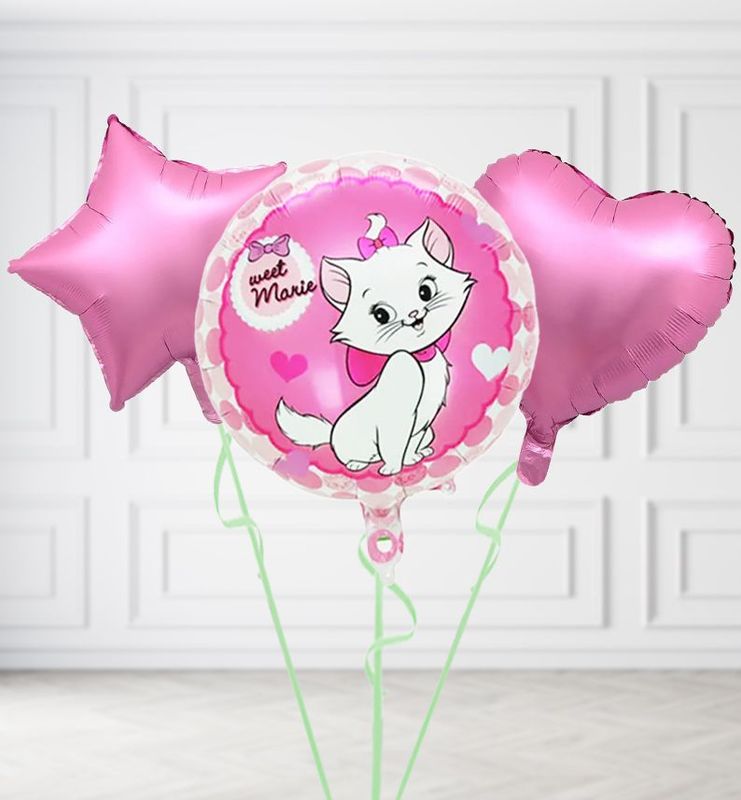 Pink Aristocats Marie Cat Balloons Pink Aristocats Marie Cat Balloons