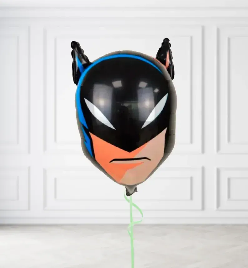 Batman Head Balloons Batman Head Balloons, Build a Helium Filled Bunch: No Extras, Build a Bouquet: No Extras