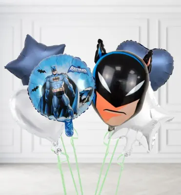 Batman Round Balloons Batman Round Balloons