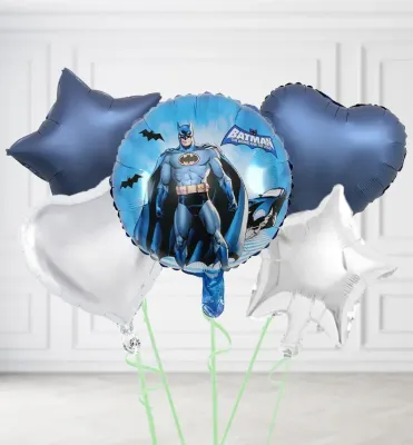 Batman Round Balloons Batman Round Balloons