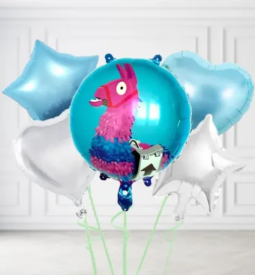 Fortnite Llama Round Balloons Fortnite Llama Round Balloons