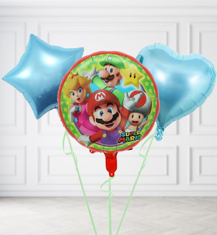 Super Mario Friends Round Balloons